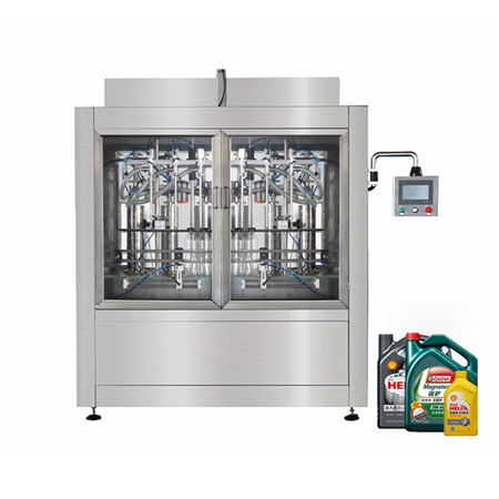 Mașină automată de îmbuteliere automată a uleiurilor de măsline / de gătit 