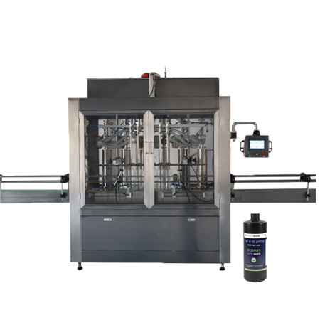 China Fabrică în fabrică 100 ml Sticlă Umplere Capping Etichetare Data Linie de mașină de imprimantă 