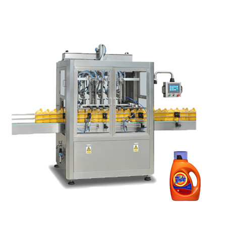 Sticlă automată completă pentru animale de companie Mașini de umplere și acoperire a uleiului de gătit comestibile 2 în 1 Mașină de îmbuteliere pentru producția de ulei 
