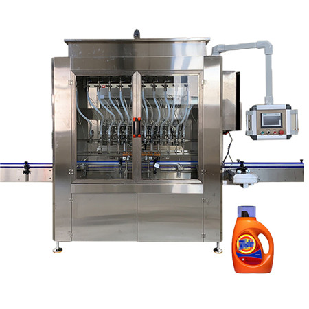 Curățare automată Solvent de spălare a apei Fluid Revărsare Gravitate Umplere Capping Etichetare Ambalare Mașină de ambalat 