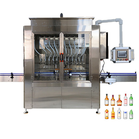 Zonesun Automat Lapte Parfum Apă Plastic Sticle Umplere Capping Machine Linie de producție a sucului 