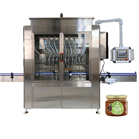 2 ani garanție SUS 304/316L Mașină rotativă automată de umplere fierbinte pentru suc de fructe îmbuteliate