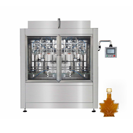 Linie de umplere la cald pentru băuturi automate Mașină de producție a ambalajului de suc de sticlă de sticlă 