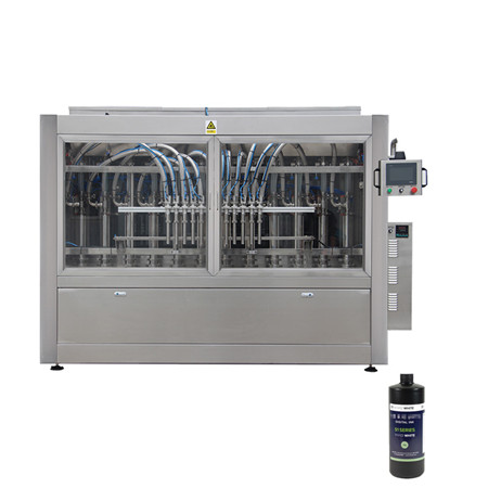 Mașină automată de îmbuteliere a lichidului cu duze multiple, mașină automată de îmbuteliere a băuturilor sau sucurilor de 100 ml până la 1500 ml 