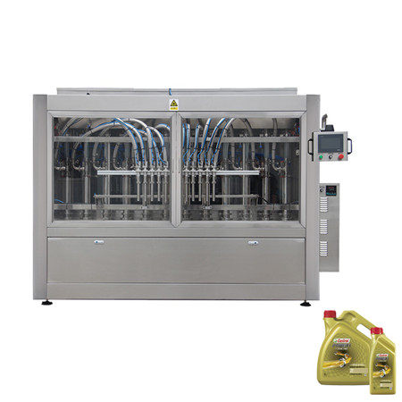 Mașină automată de umplere a sistemului de ambalare liniară lichidă de 100-1000 ml 