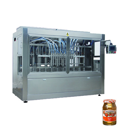 Control automat PLC Detergent de rufe / Dezinfectant pentru mâini / Mașină de umplere a săpunului lichid pentru vâscozitate ridicată 