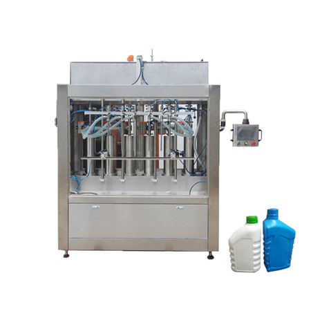 Mașină de umplere lichidă pentru suc de apă Oild cu control digital semi-automat 