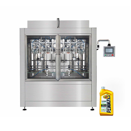 Mașină automată de umplere a sticlelor cu pastă de piston cu 6 capete pentru diverse sosuri / detergent / loțiune de corp 